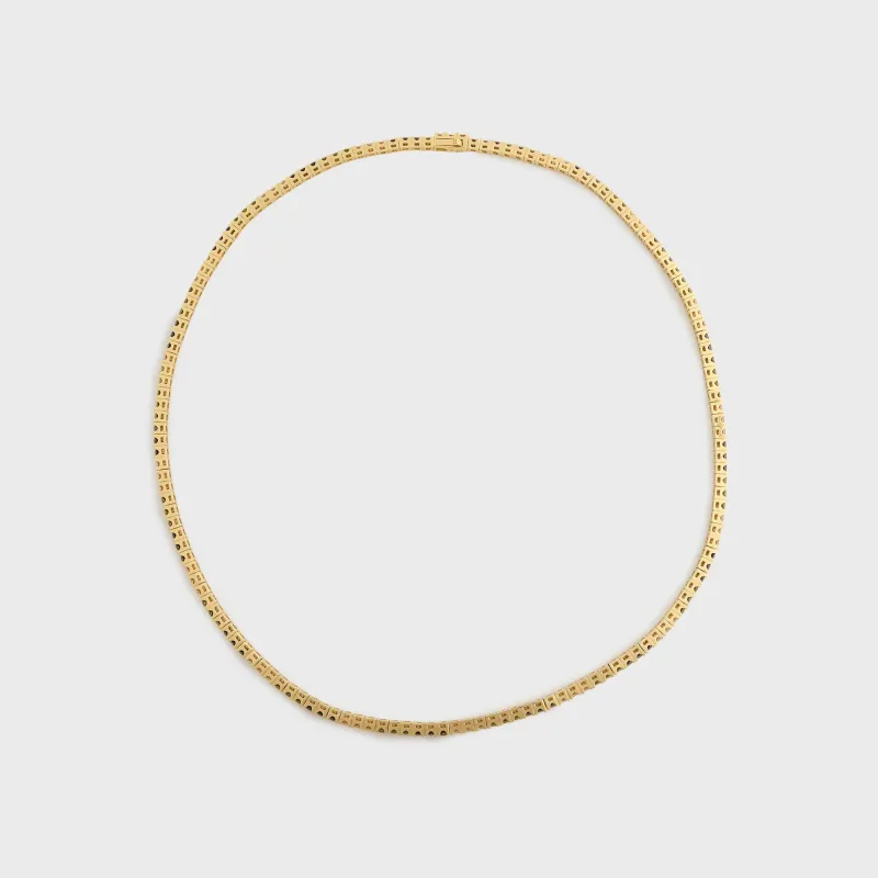 Hatton Labs Classic Tennis Chain - Sterling Silver / Mixed sold by Kith