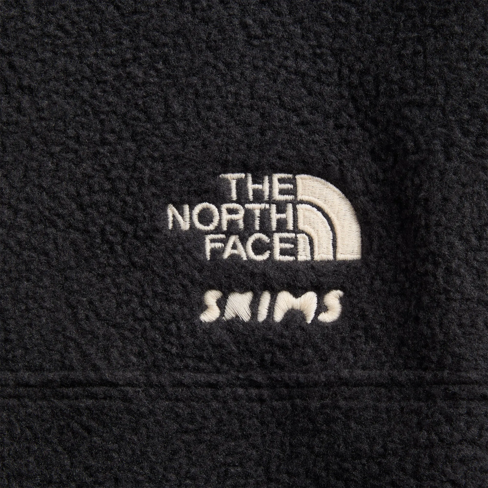 The North Face x SKIMS 1995 Denali Fleece Straight Leg Pant - Onyx sold by Kith product image thumbnail 3
