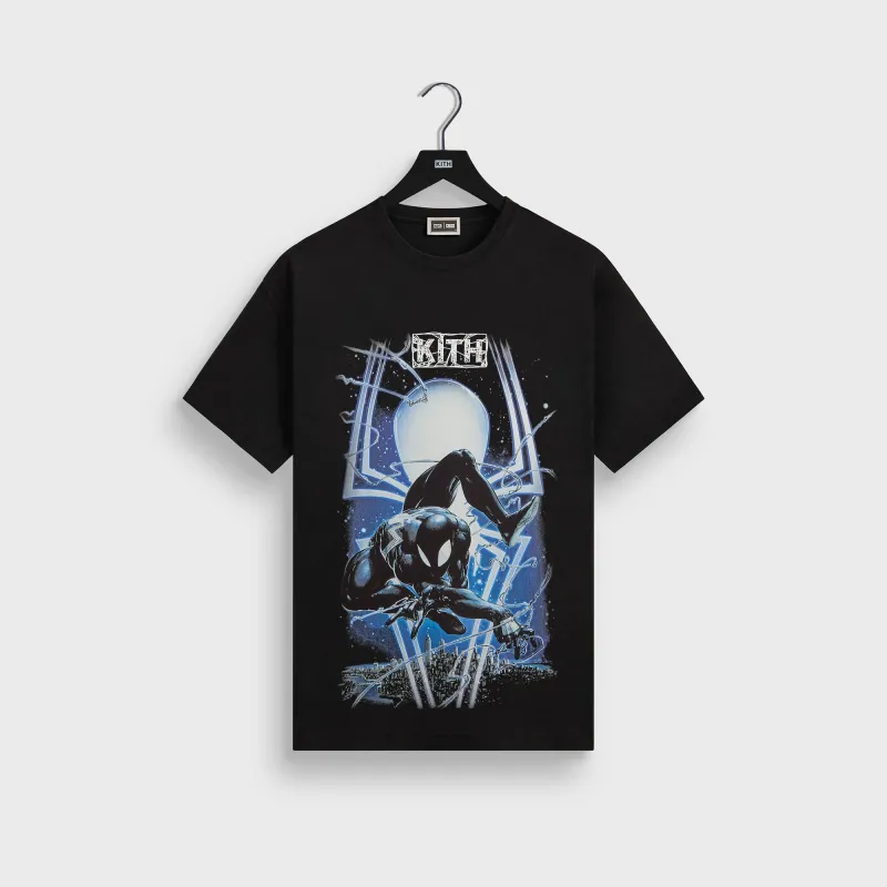 Marvel | Kith Symbiote Spiderman Vintage Tee - Black made by Kith