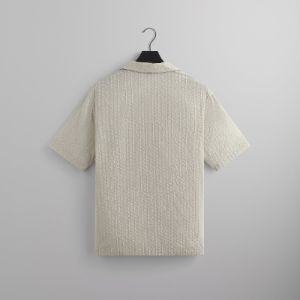 Kith Embroidered Voile Thompson Camp Collar Shirt - Hallow sold by Kith