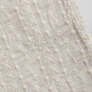 Kith Embroidered Voile Thompson Camp Collar Shirt - Hallow sold by Kith