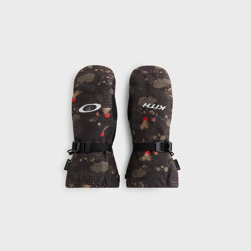 Kith for Oakley Gauntlet Mittens - Espresso sold by Kith