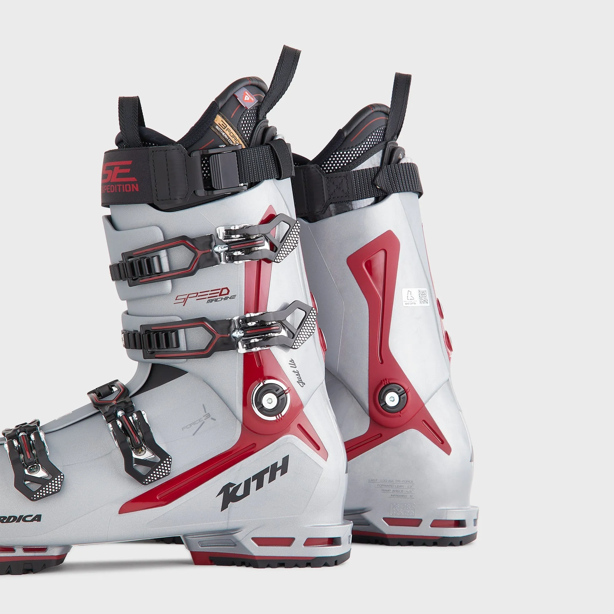 Kith for Nordica Speedmachine 3 130S Ski Boot - Silver sold by Kith product image thumbnail 3