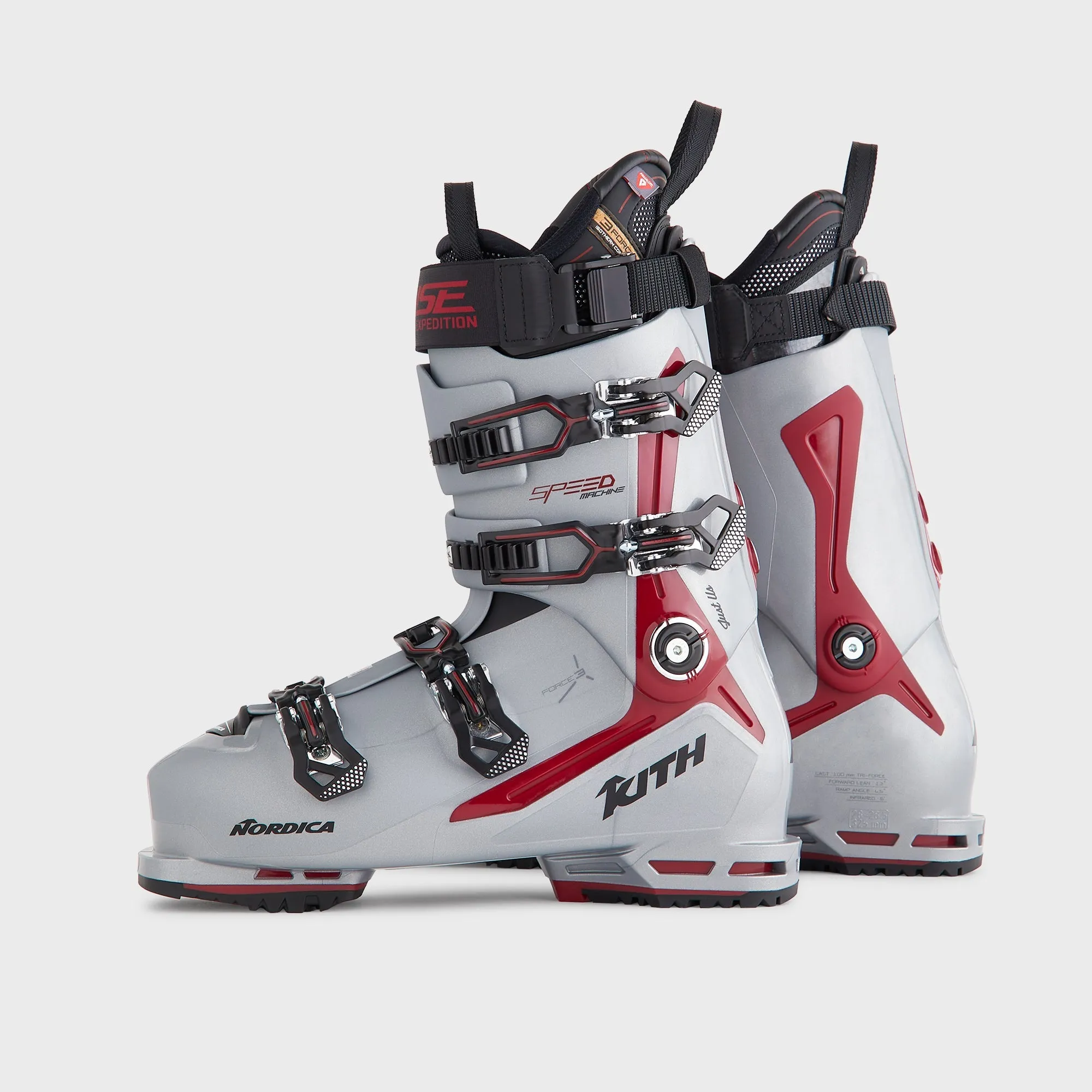 Kith for Nordica Speedmachine 3 130S Ski Boot - Silver sold by Kith product image thumbnail 4