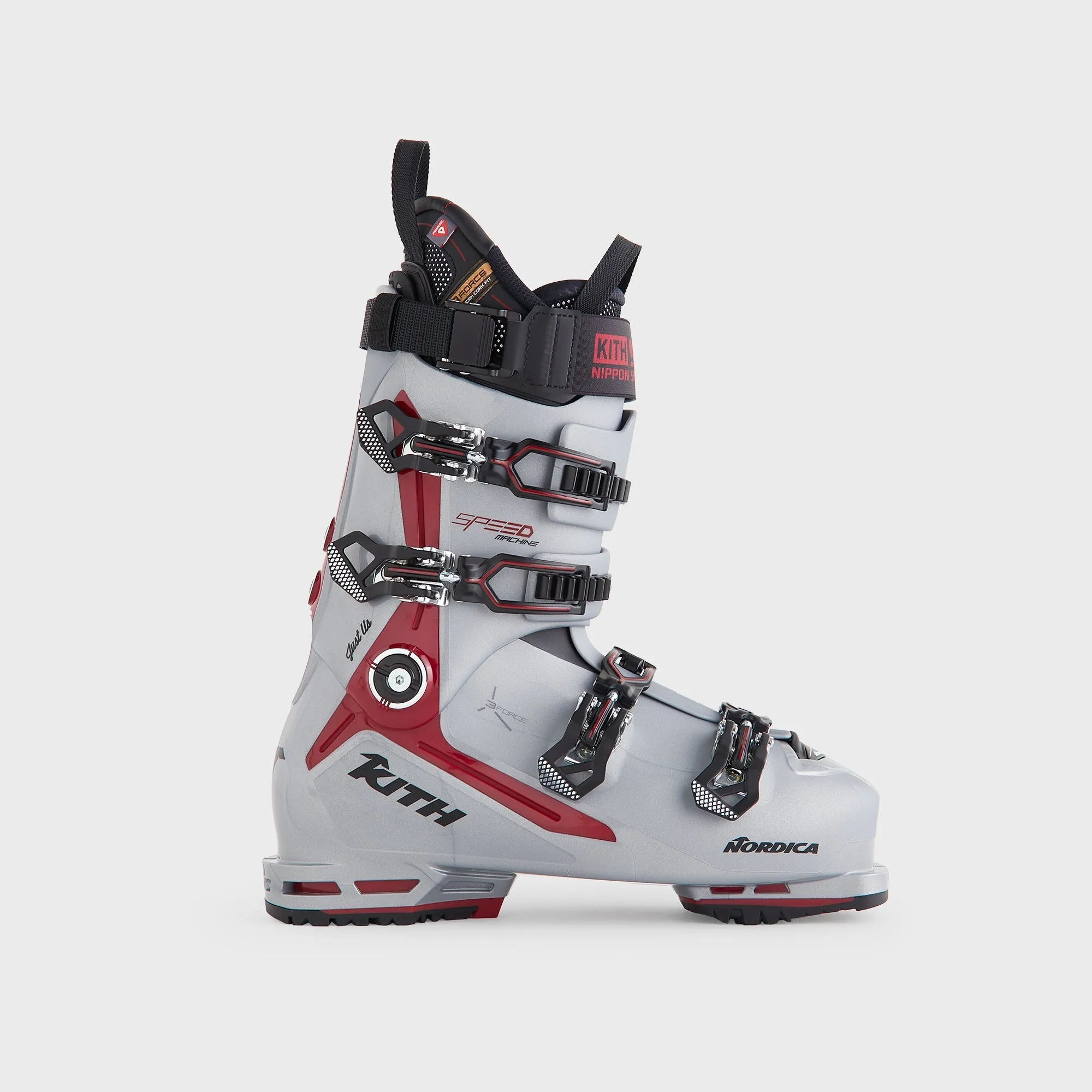 Kith for Nordica Speedmachine 3 130S Ski Boot - Silver sold by Kith