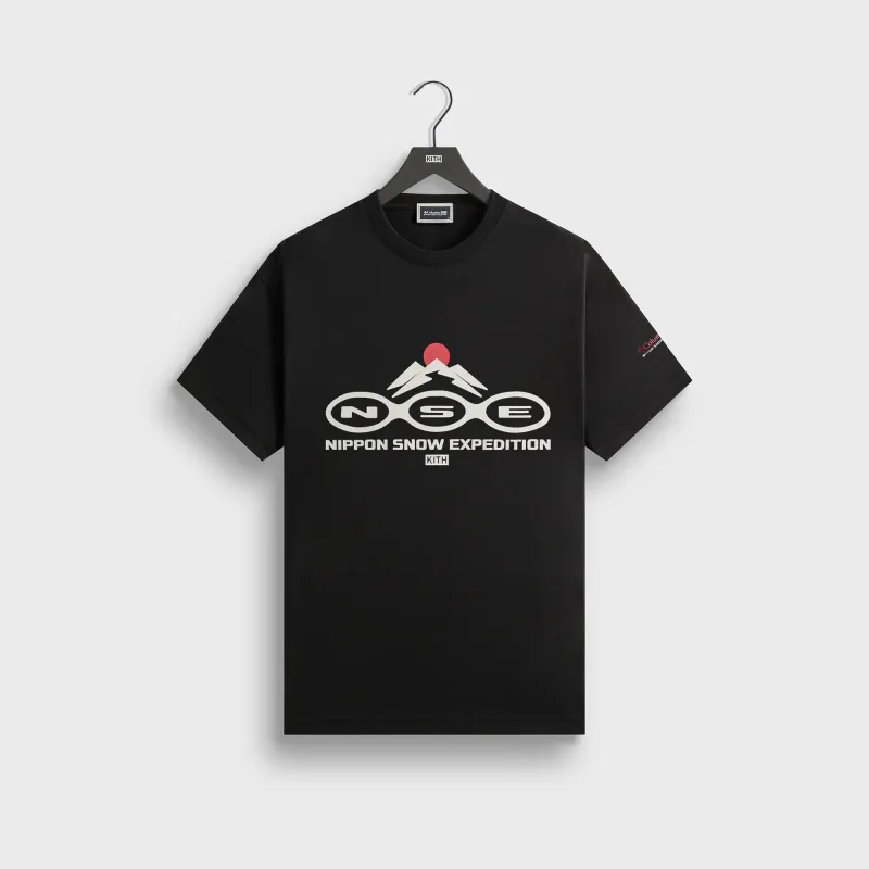 Kith for Columbia NSE Tee - Black sold by Kith