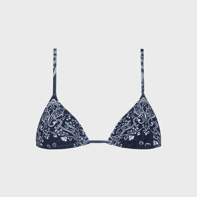 TROPIC OF C Equator Top - Navy Bandana sold by Kith