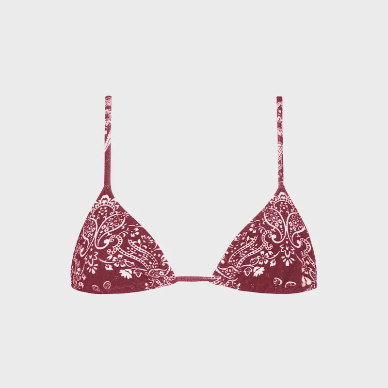 TROPIC OF C Equator Top - Hibiscus Bandana sold by Kith