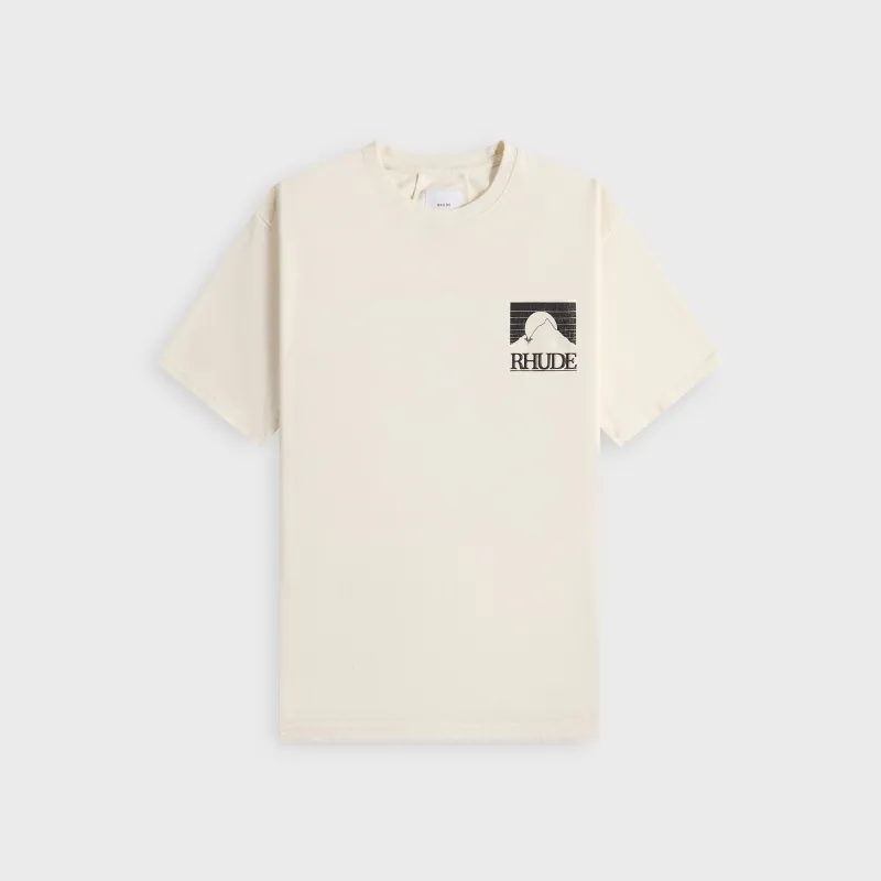 Rhude Moonlight Pack Tee - Vintage White / Black sold by Kith