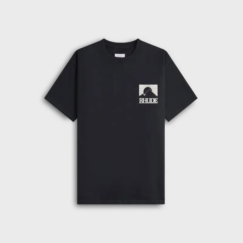 Rhude Moonlight Pack Tee - Vintage Black / White sold by Kith