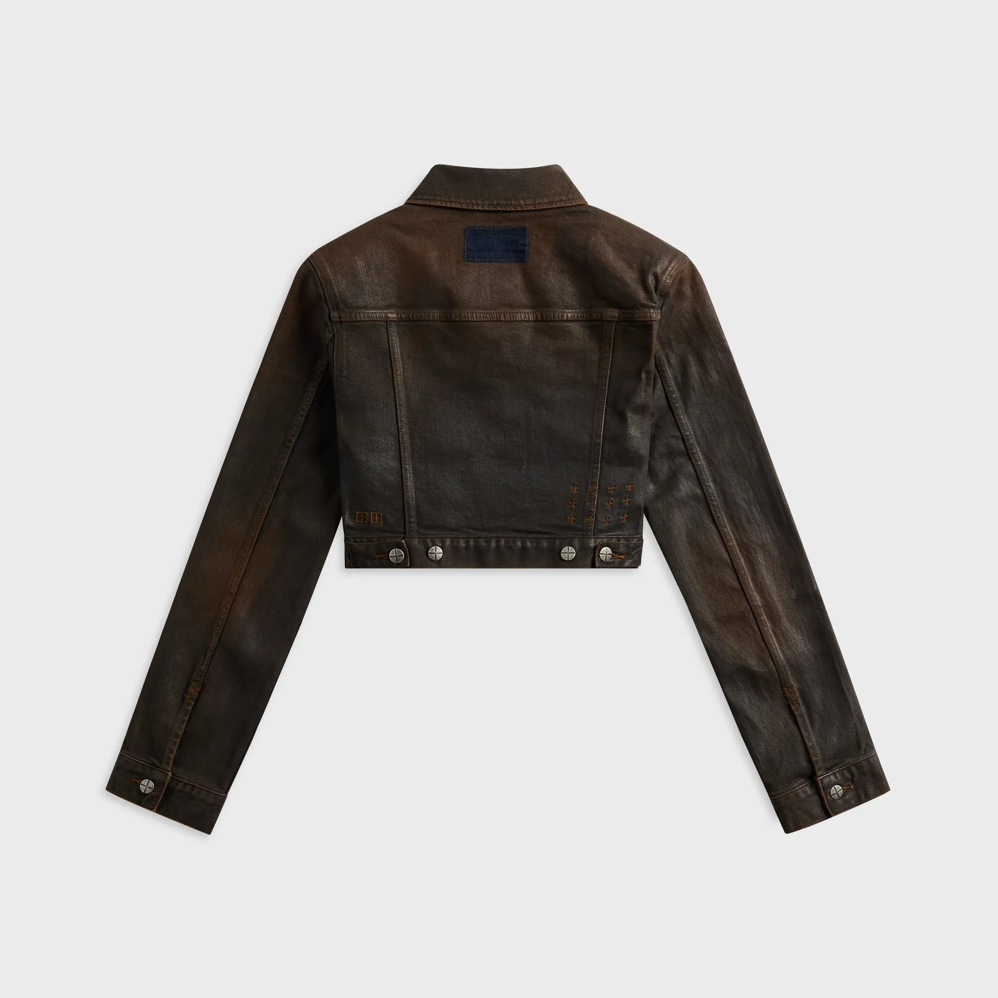 Ksubi Define Tucker Greased Jacket - Brown sold by Kith product image thumbnail 2