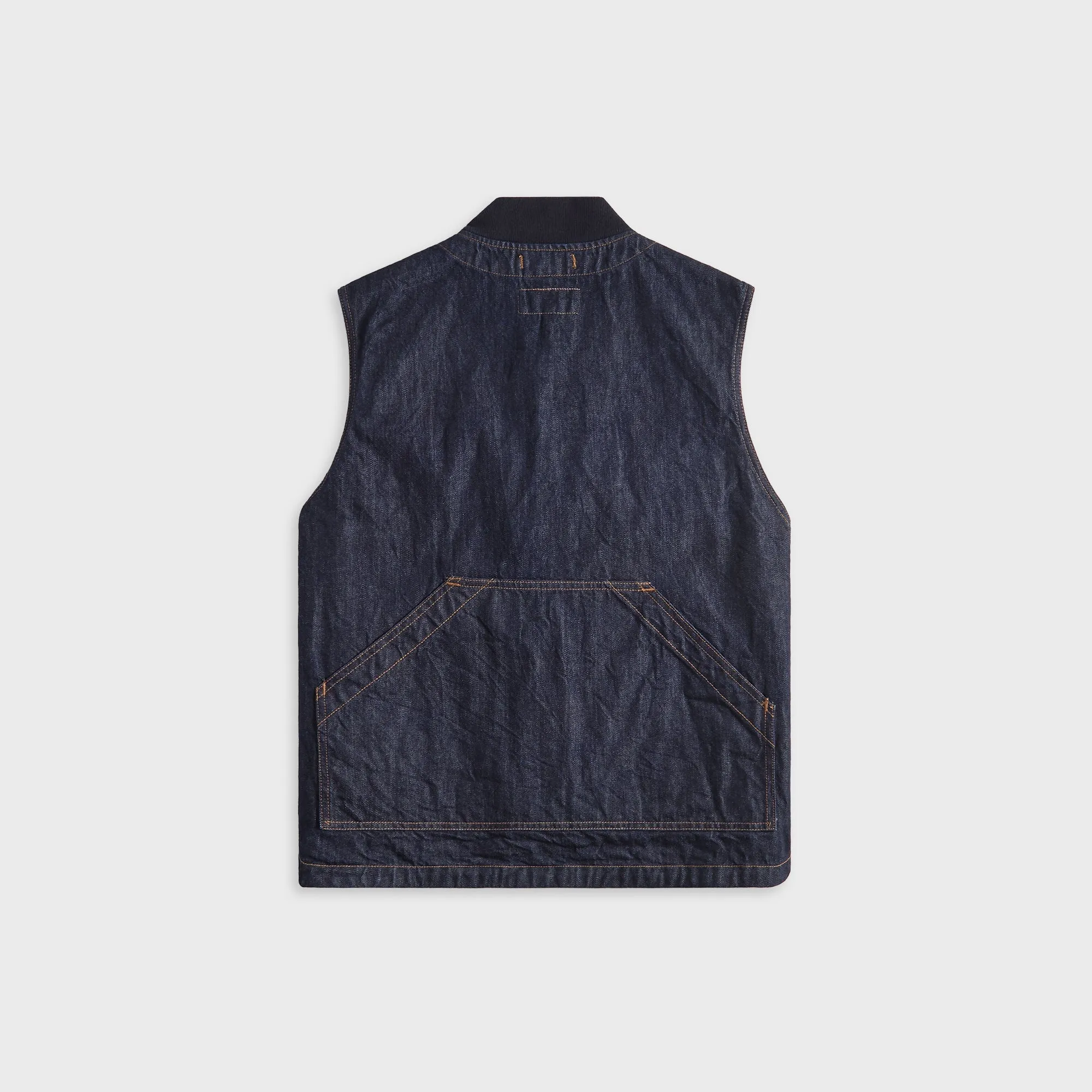 Engineered Garments Workaday 12oz Cone Denim Utility Vest - Indigo sold by Kith product image thumbnail 2