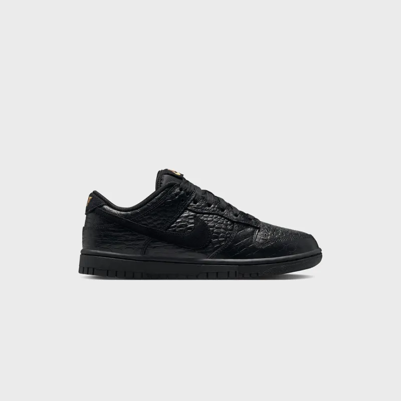 Nike WMNS Dunk Low - Black / Black / Metallic Gold / Off Noir made by Nike