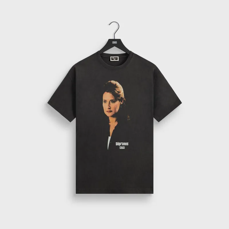 Kith for The Sopranos Jennifer Vignette Vintage Tee - Black sold by Kith