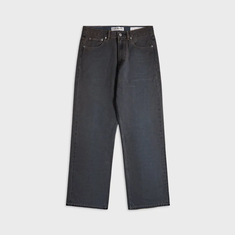 Our Legacy Third Cut Denim - Dusty Phantom sold by Kith