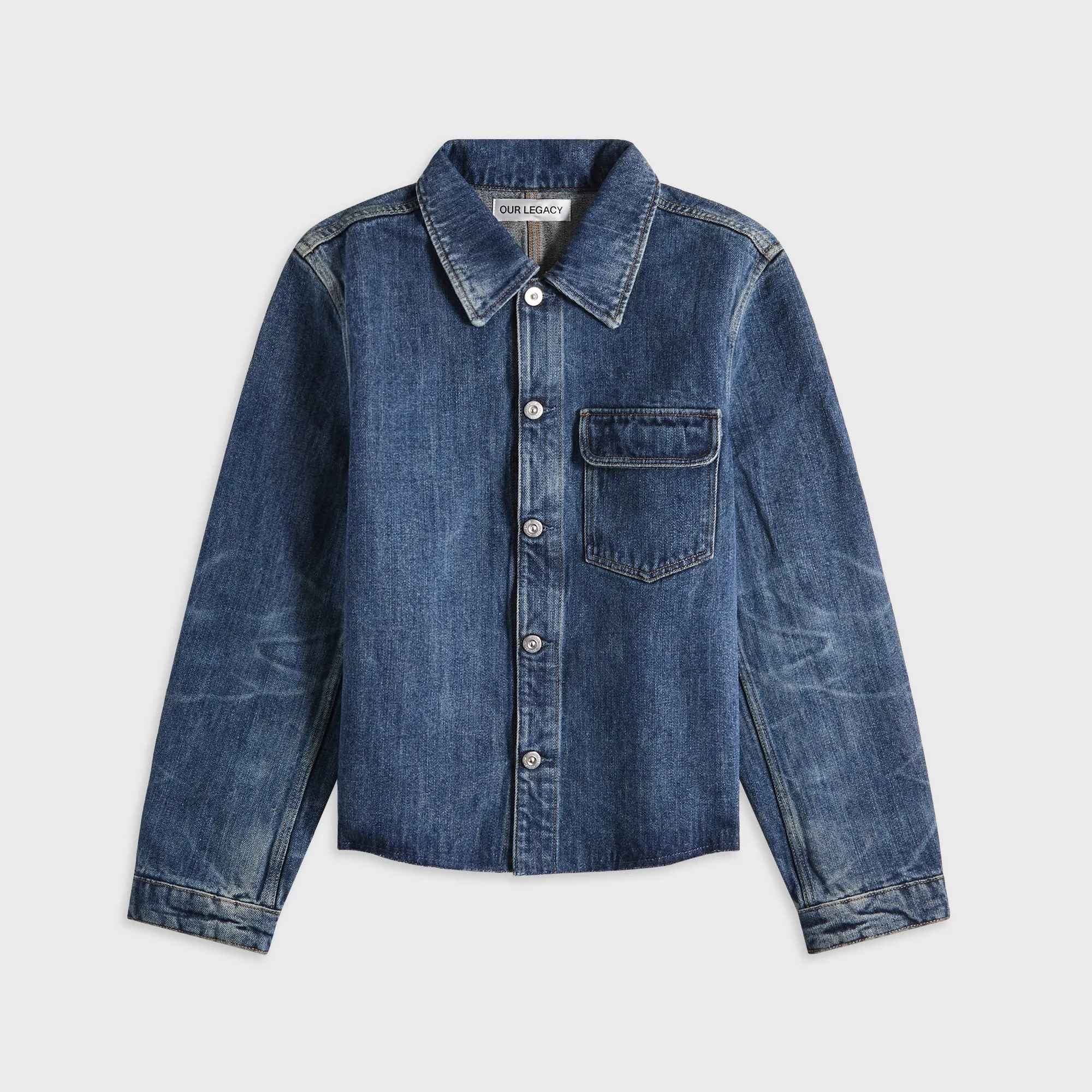 Our Legacy Cut Rebirth Jacket - Road Worn Rope Twill sold by Kith