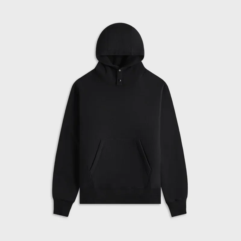 Engineered Garments Workaday Sweat Hoodie - Black sold by Kith