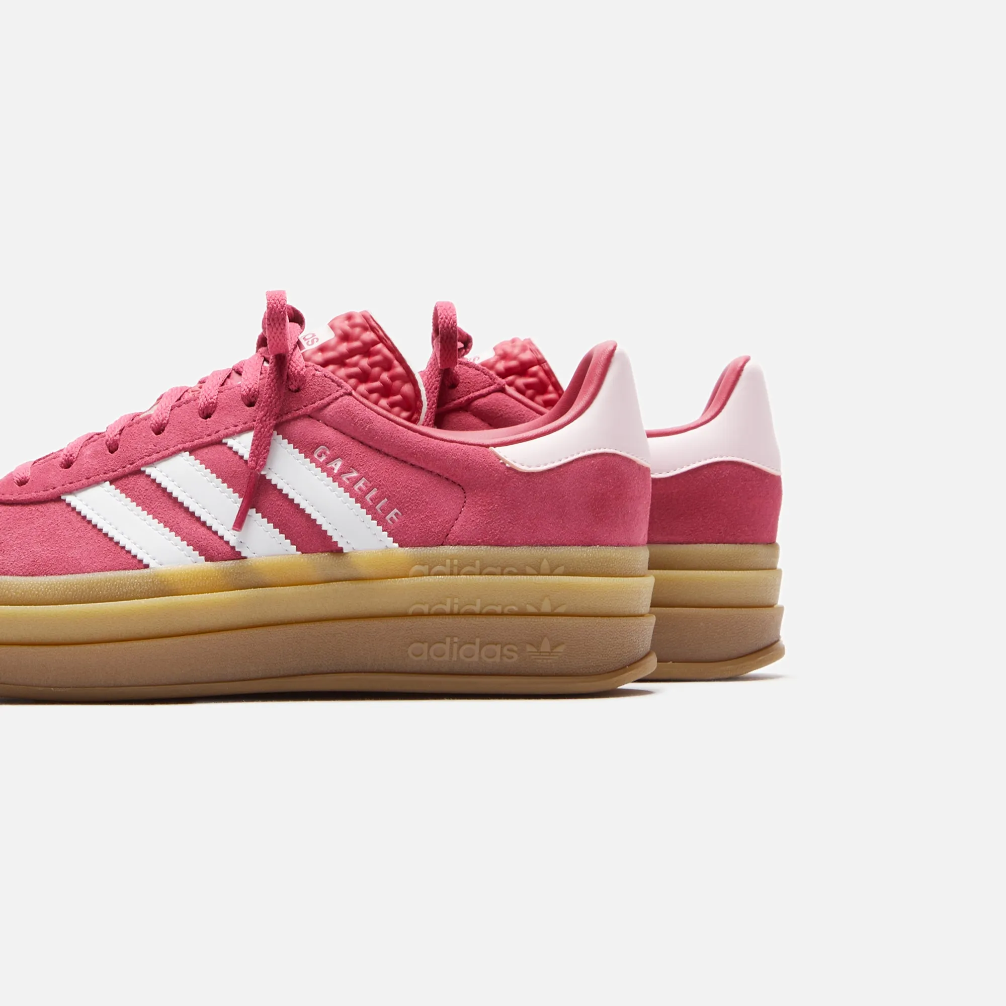 Adidas WMNS Gazelle Bold - Wild Pink / White / Clear Pink sold by Kith product image thumbnail 3