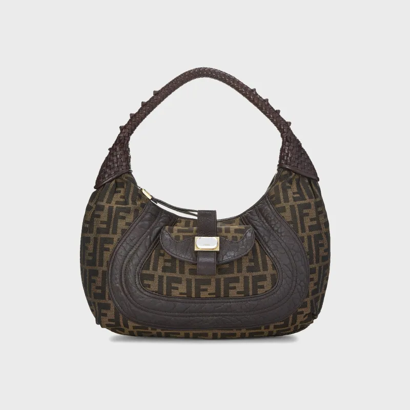 WGACA Fendi Zucca Spy Hobo - Brown sold by Kith