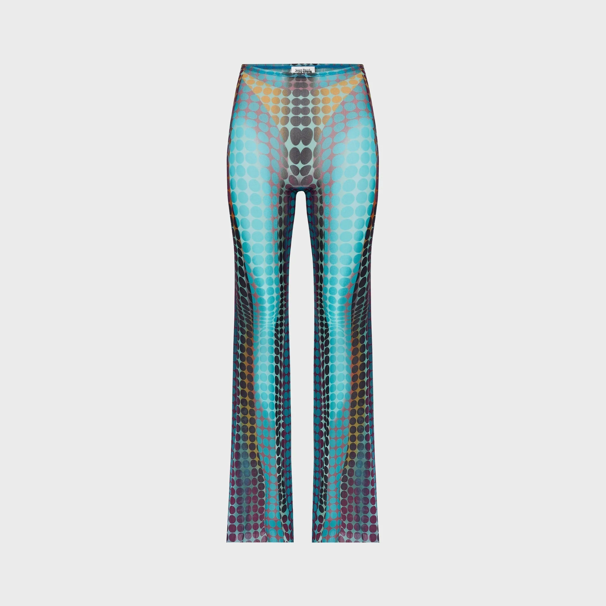Jean Paul Gaultier Re-Edition Flare Trousers - Blue Multi sold by Kith