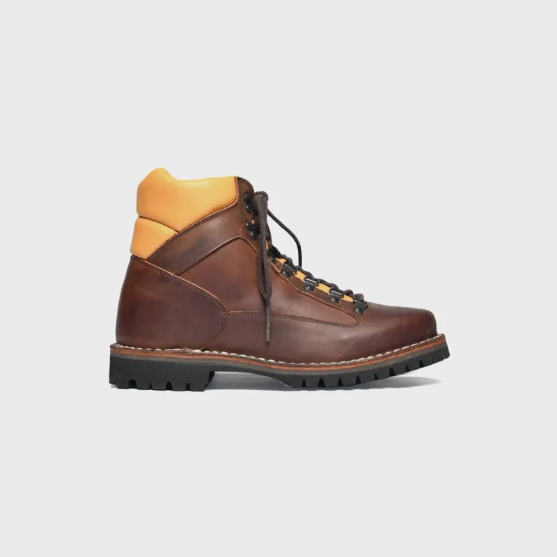 Yuketen American Mountain Boots - Brown made by Yuketen