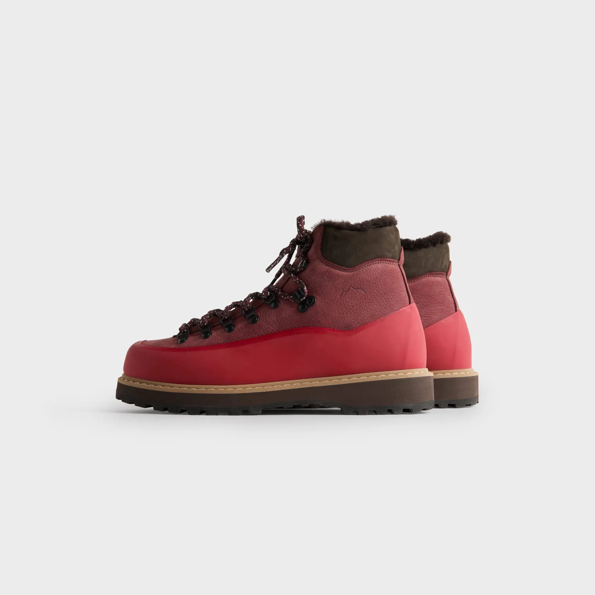 Ronnie Fieg for Diemme Roccia Vet Gomma Shearling - Bordeaux sold by Kith product image thumbnail 4
