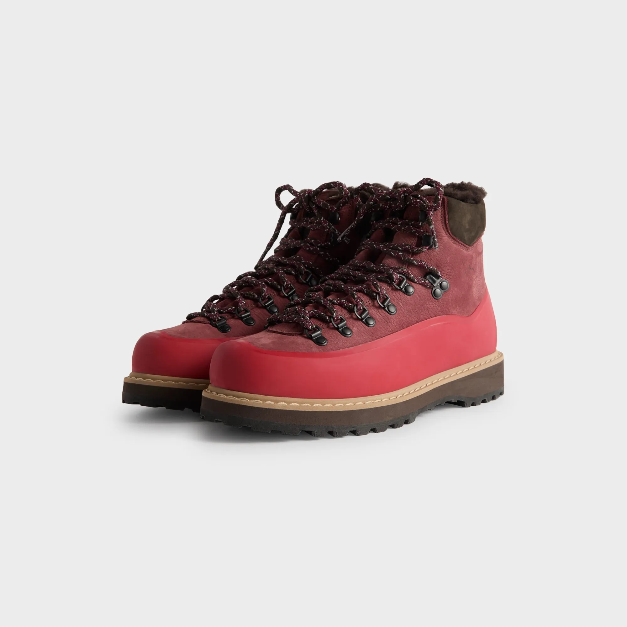 Ronnie Fieg for Diemme Roccia Vet Gomma Shearling - Bordeaux sold by Kith product image thumbnail 2