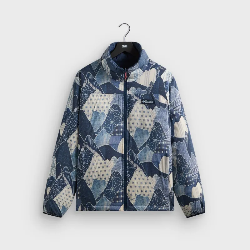 Kith for Columbia Reversible Puffer - Torpedo / Nocturnal sold by Kith