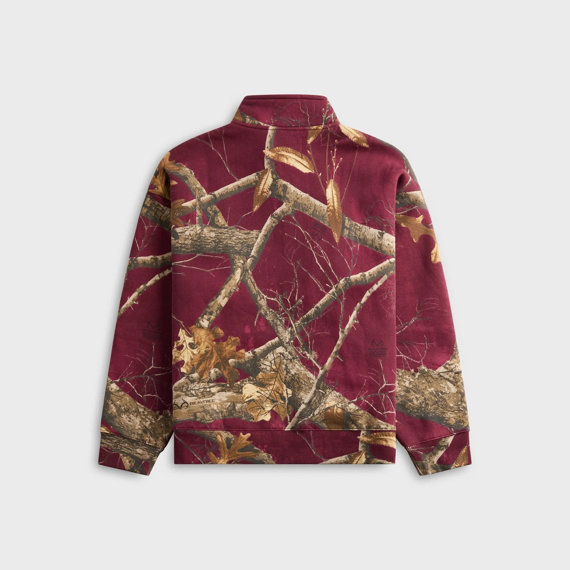Awake NY New York Arch Quarter Zip - Merlot sold by Kith product image thumbnail 2