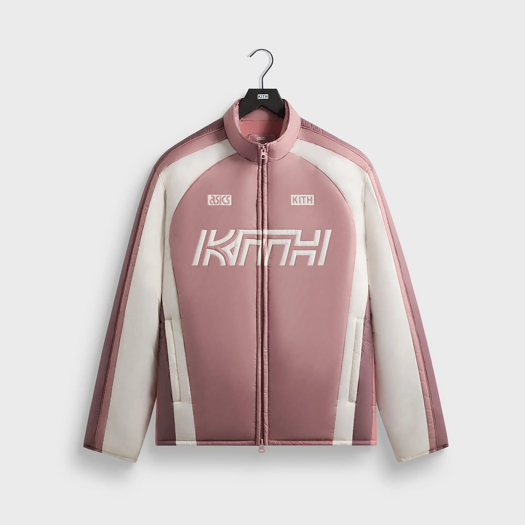 Kith for ASICS Loyalty Exclusive Puffed Brixton Track Jacket - Quartz sold by Kith