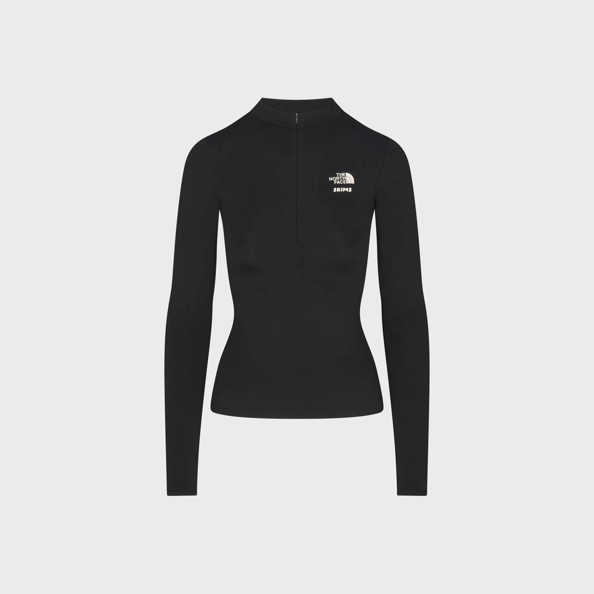 The North Face x SKIMS Refina Long Sleeve Top - Onyx sold by Kith