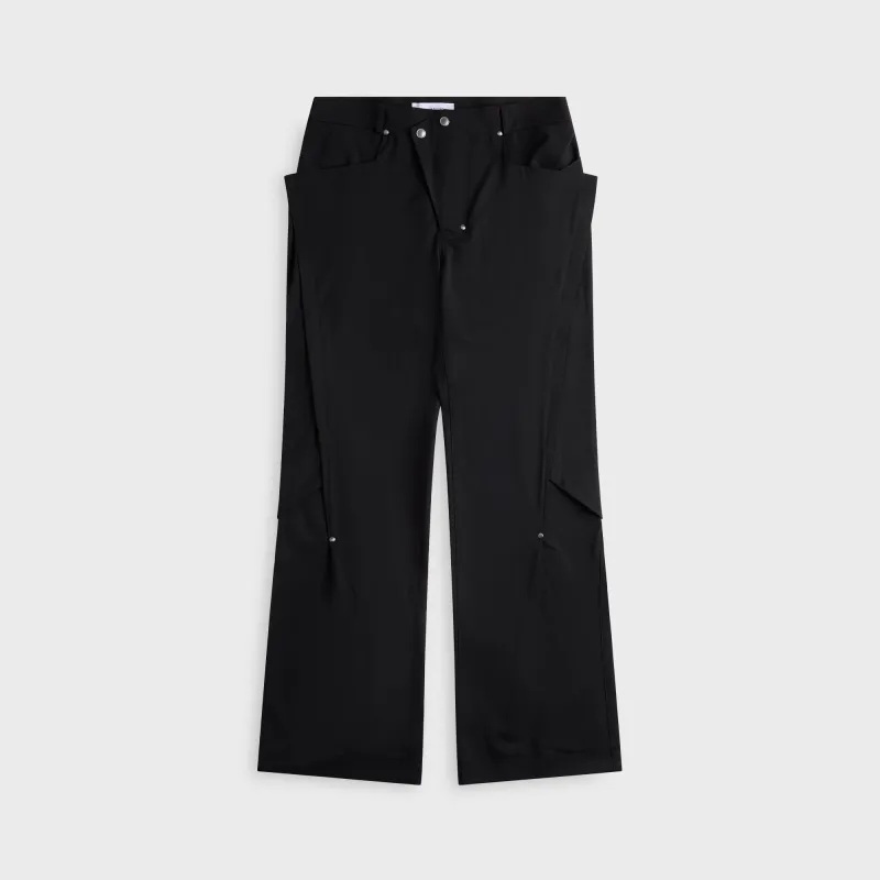Kiko Kostadinov Kraner Trouser - Crow Black sold by Kith