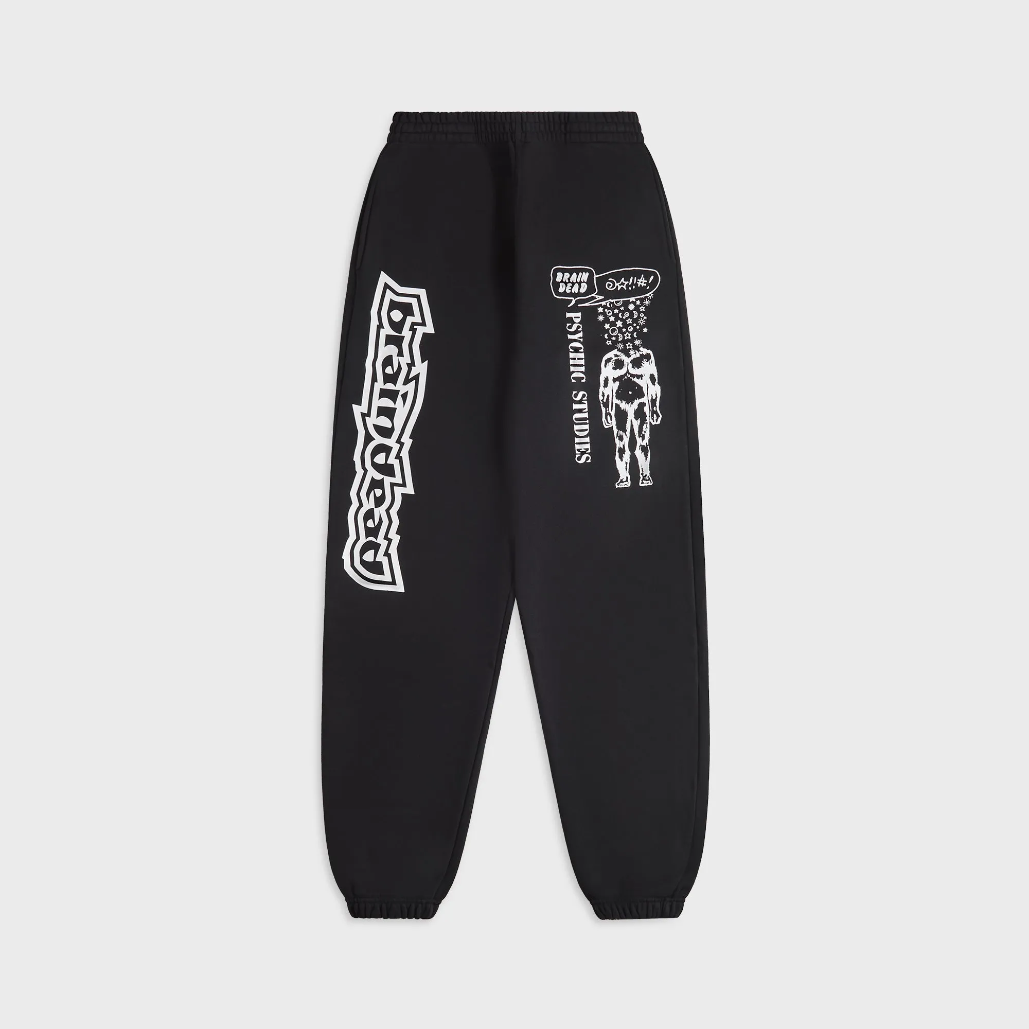 Brain Dead Psychic Studies Sweatpant - Black sold by Kith