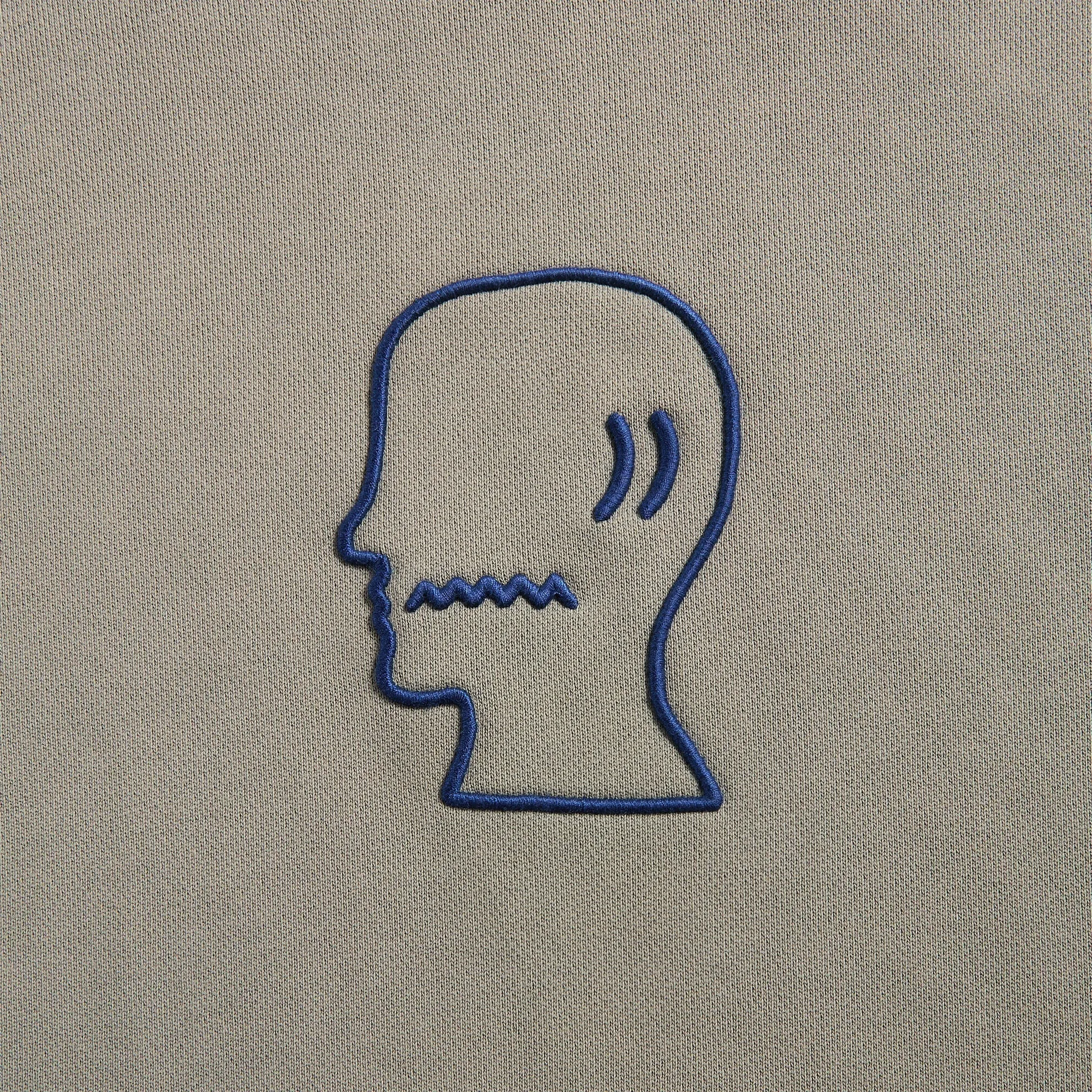 Brain Dead Mendoza Cropped Hoodie - Cement sold by Kith product image thumbnail 3