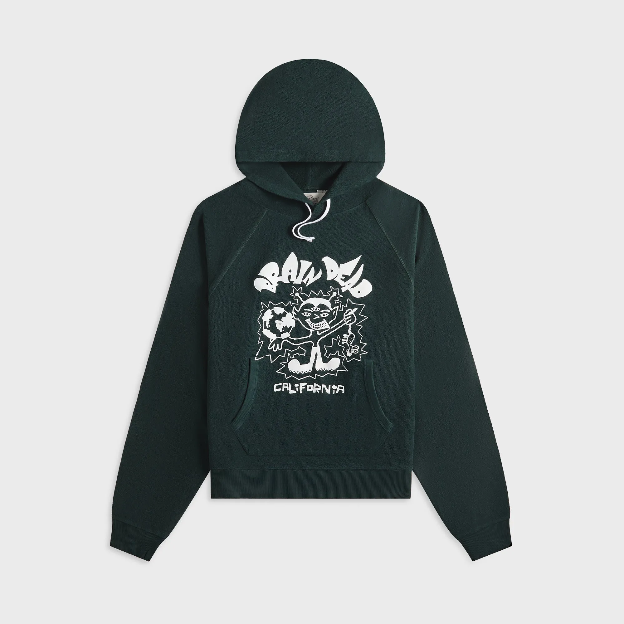 Brain Dead Global Shock Hoodie - Forest Green sold by Kith