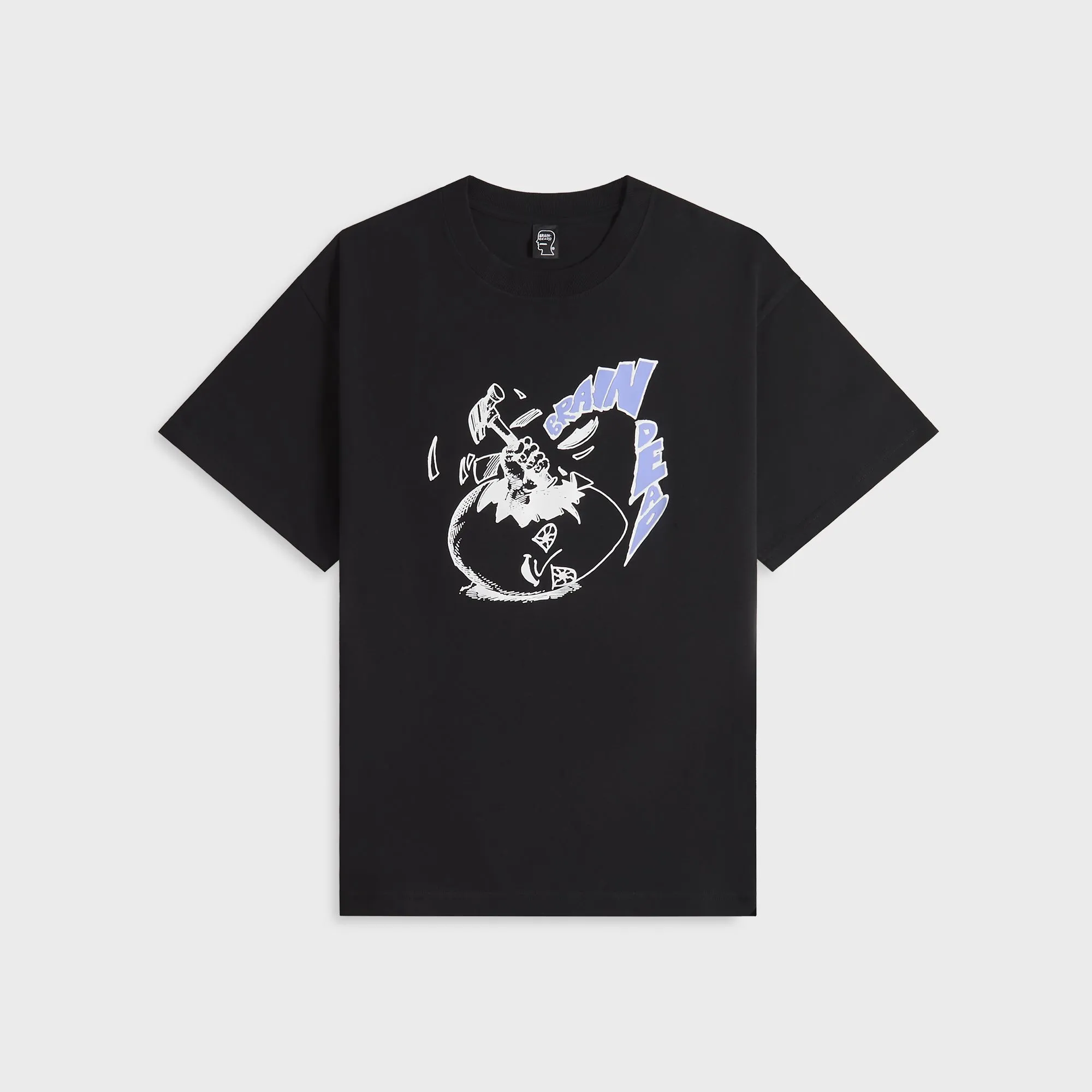 Brain Dead Crack An Egg Tee - Black sold by Kith