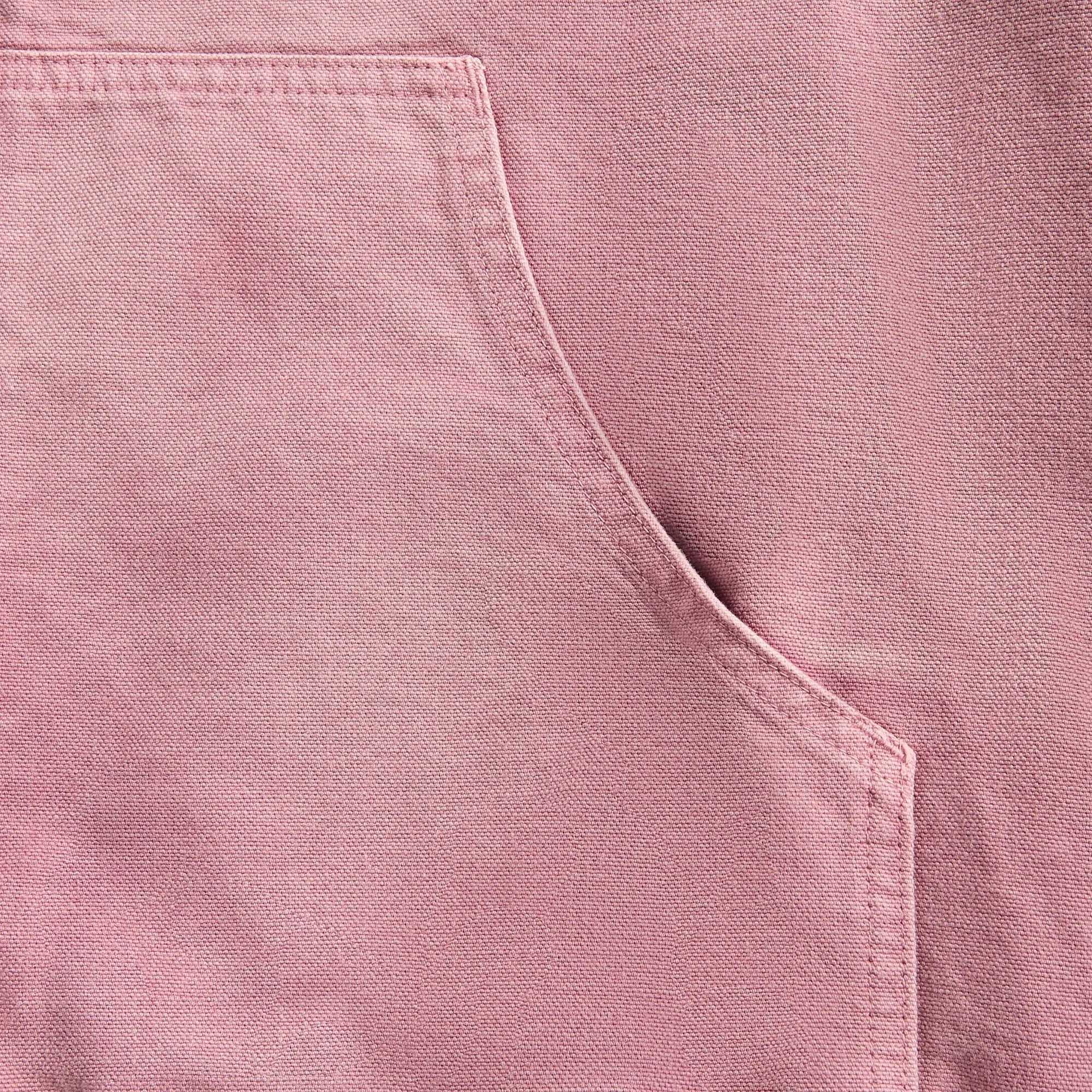 Auralee Product Dyed Organic Cotton Duck Short Zip Parka - Faded Burgundy sold by Kith product image thumbnail 3