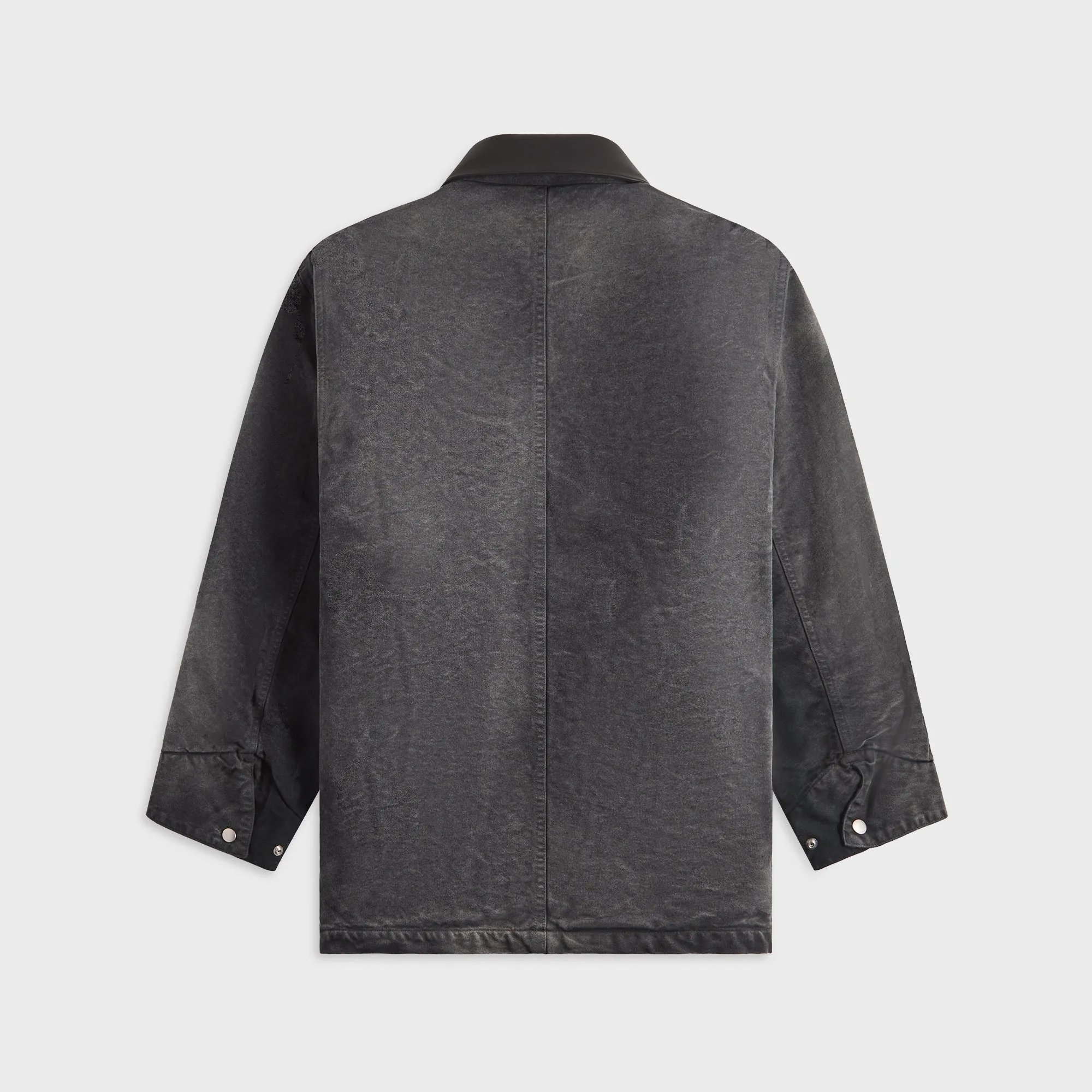 Auralee Product Dyed Organic Cotton Duck Blouson - Faded Black sold by Kith product image thumbnail 2