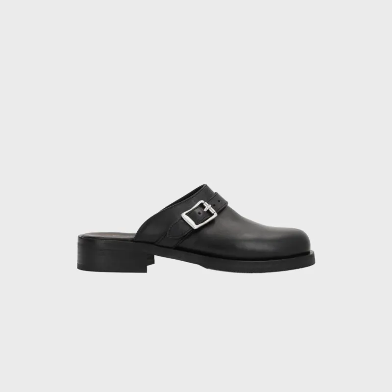 Our Legacy Camion Mule - Black Leather made by Our Legacy