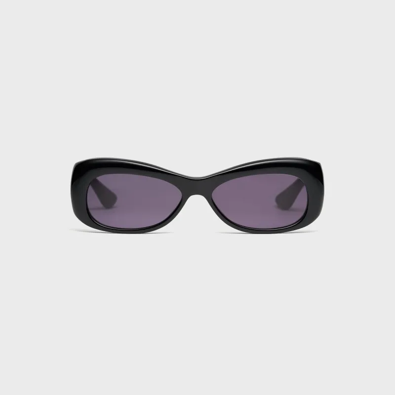 Port Tanger Lydia Frame Sunglasses - Black sold by Kith