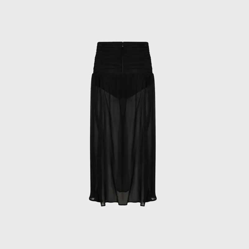 Miaou Rue Skirt - Black sold by Kith