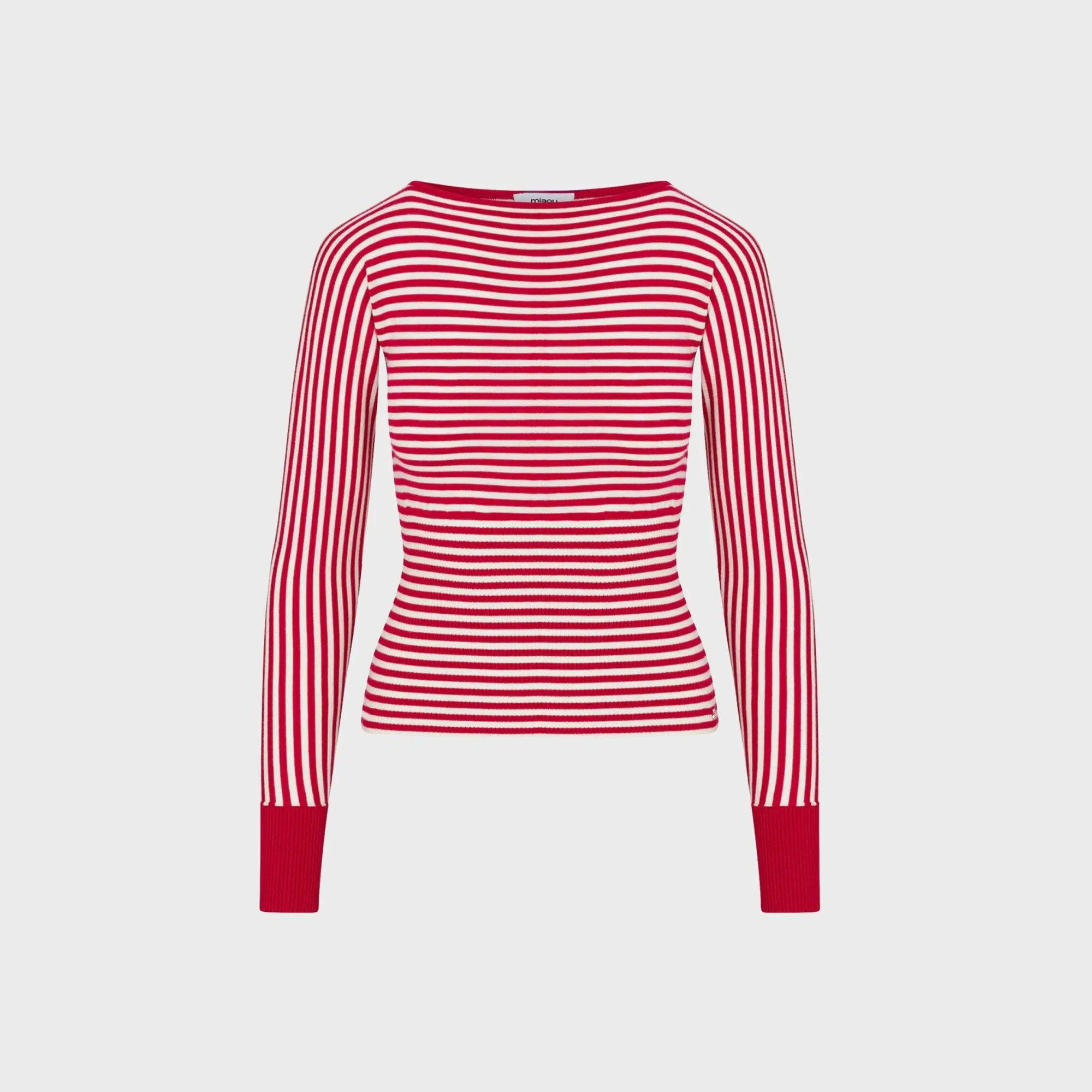 Miaou Odessa Top - Red Stripe sold by Kith