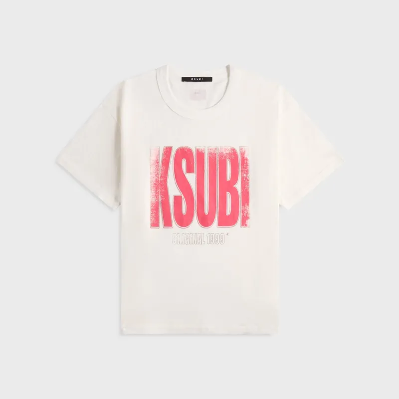 Ksubi Panthera Sid Tee - Vintage White sold by Kith