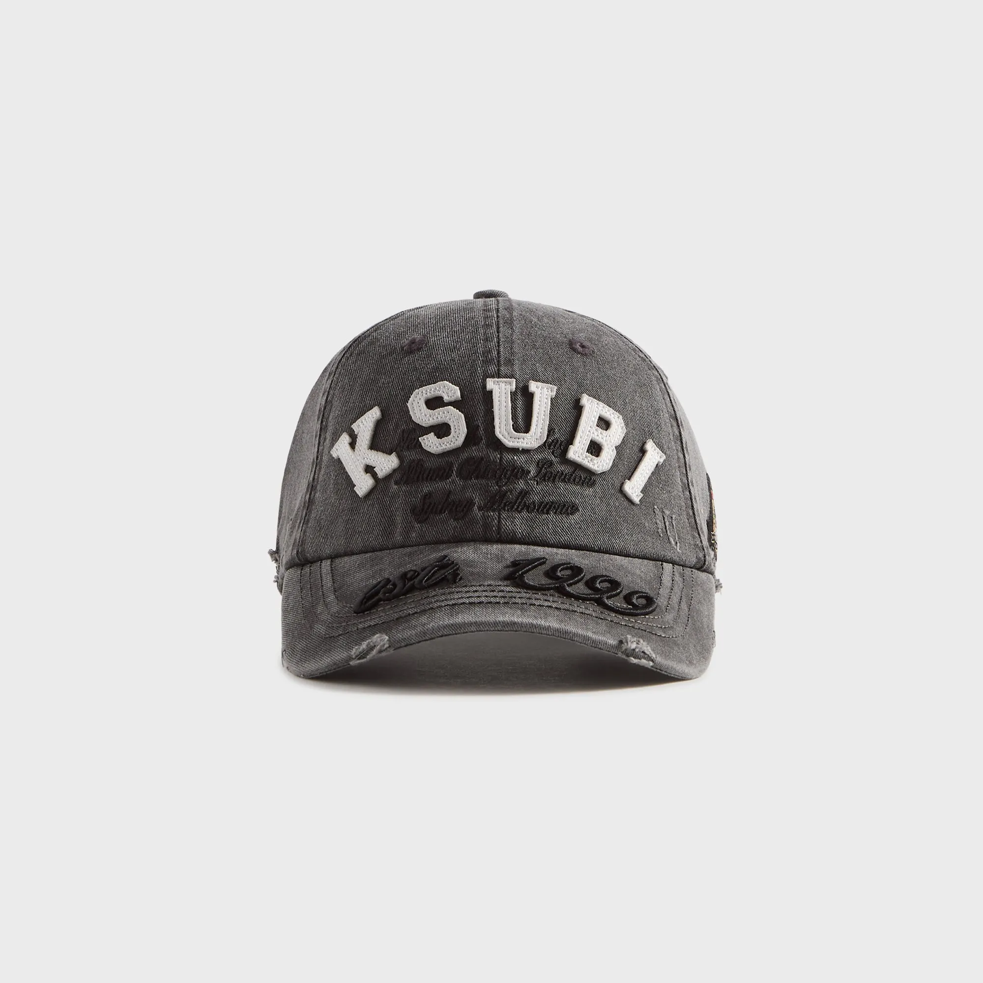 Ksubi Duke Krest Cap - Black sold by Kith