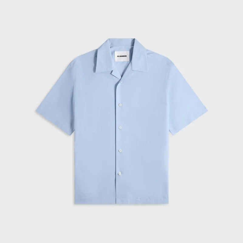 Jil Sander 198 Emb Shirt - Powder Blue made by Jil Sander