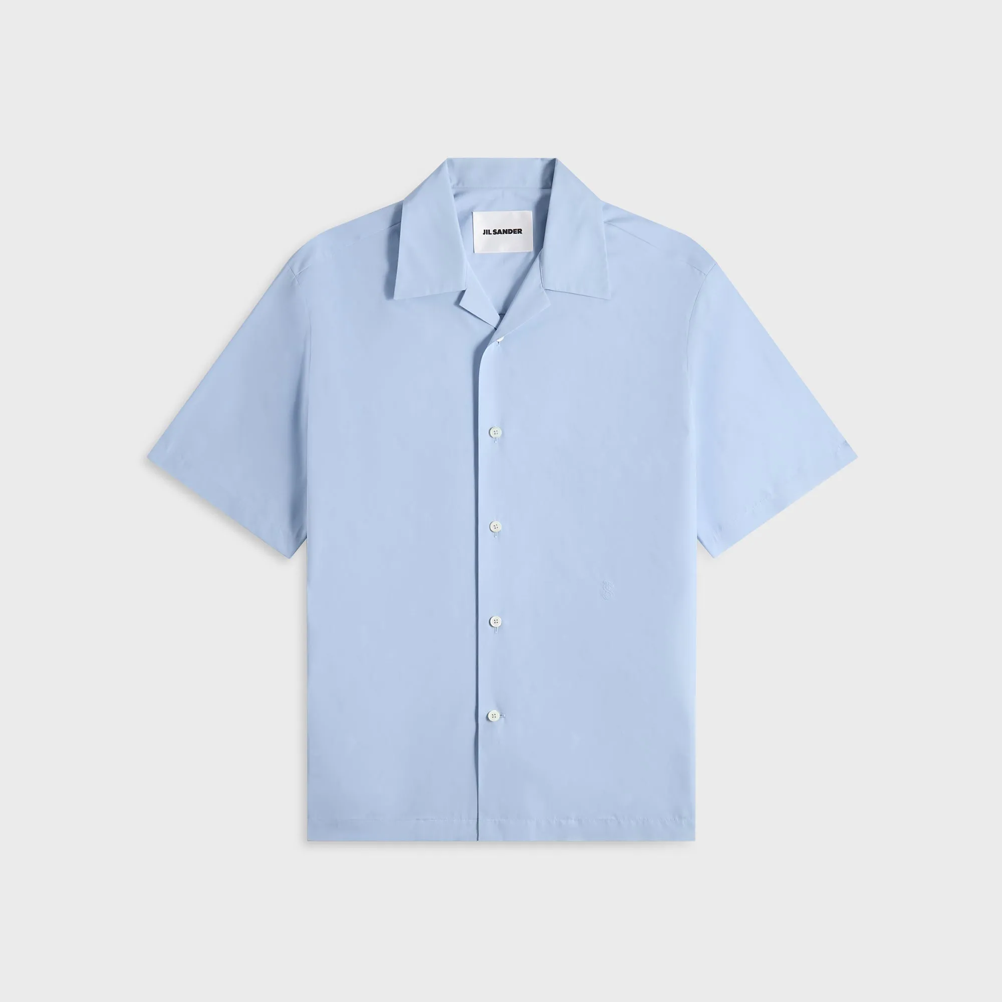 Jil Sander 198 Emb Shirt - Powder Blue sold by Kith