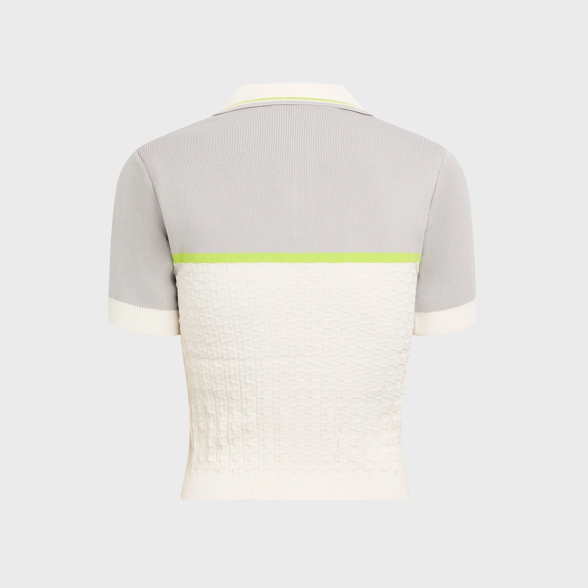 Casablanca Tennis Polo Shirt - White sold by Kith product image thumbnail 2