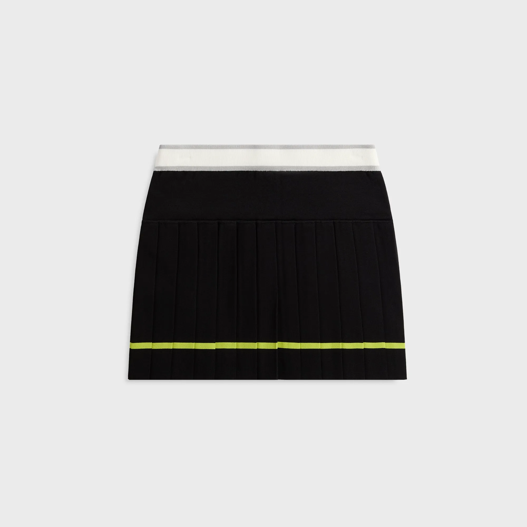Casablanca Striped Pleated Skirt - Black sold by Kith product image thumbnail 2
