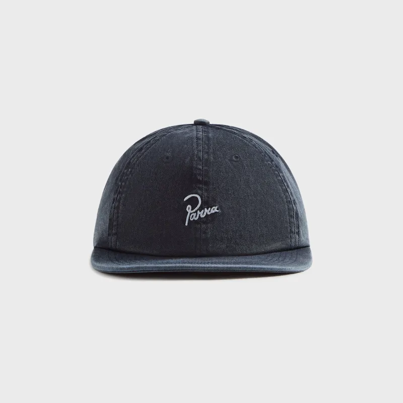 by Parra Signature Six Panel Cap - Navy Blue sold by Kith