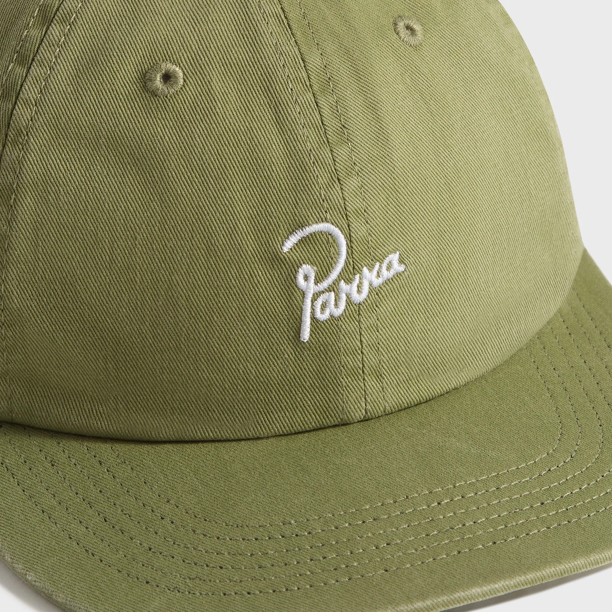 by Parra Signature Six Panel Cap - Green sold by Kith product image thumbnail 3